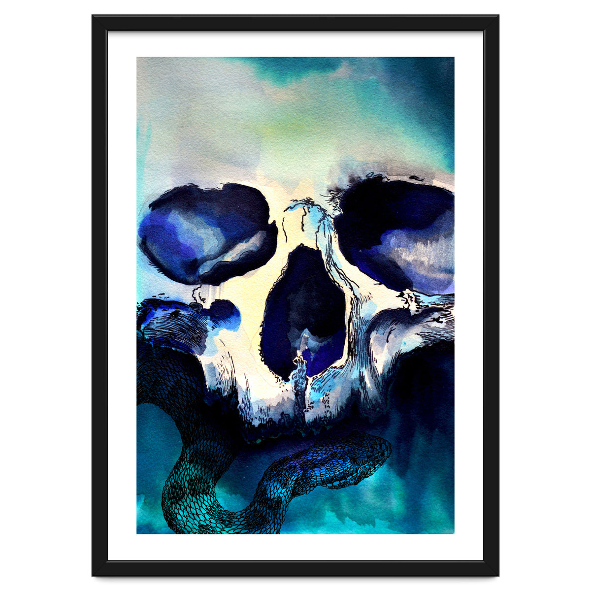 Blue Skull