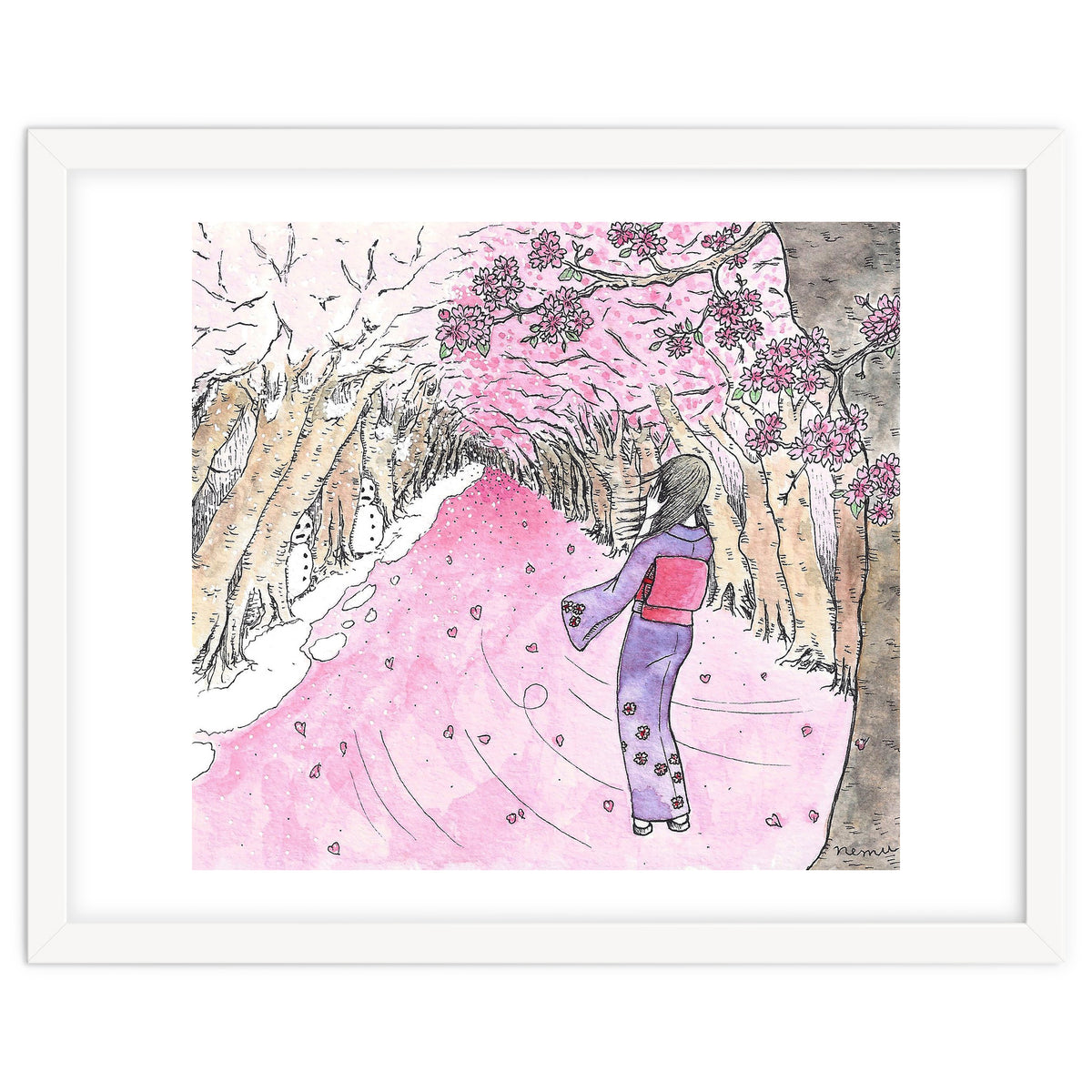 Cherry Blossom Flurry