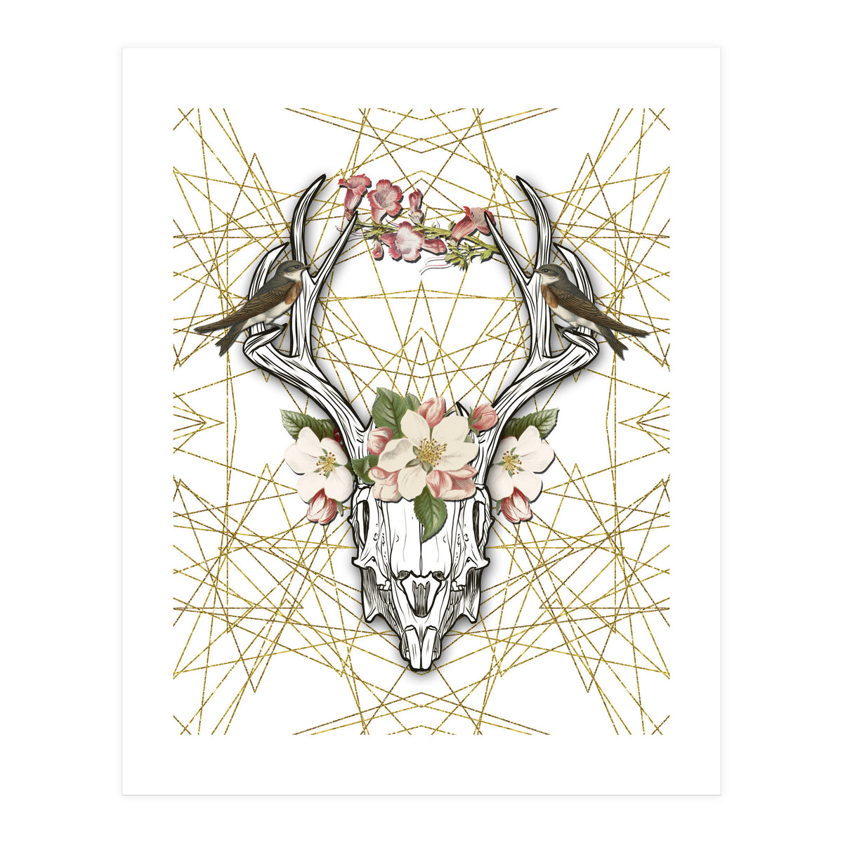 Boho Skull (Print Only)