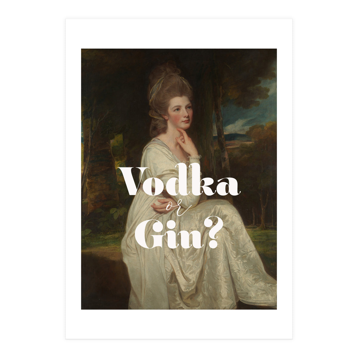 Vodka or Gin? (Print Only)
