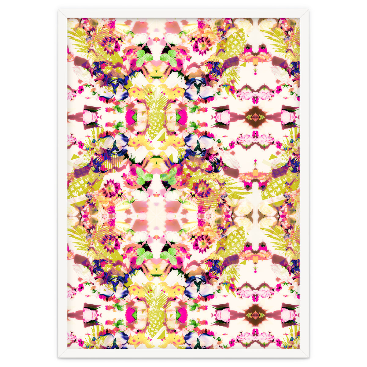 Painting mosaic - Abstract nature