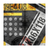Abstract Industrial Black And Yellow (Print Only) thumbnail
