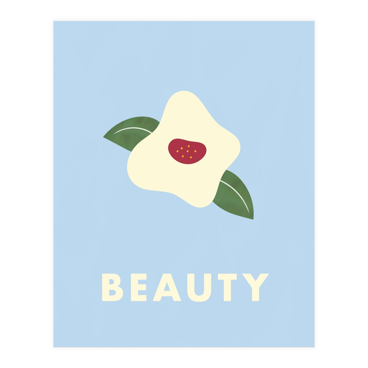 Camellia - Tsubaki - Flower - Beauty (Print Only)