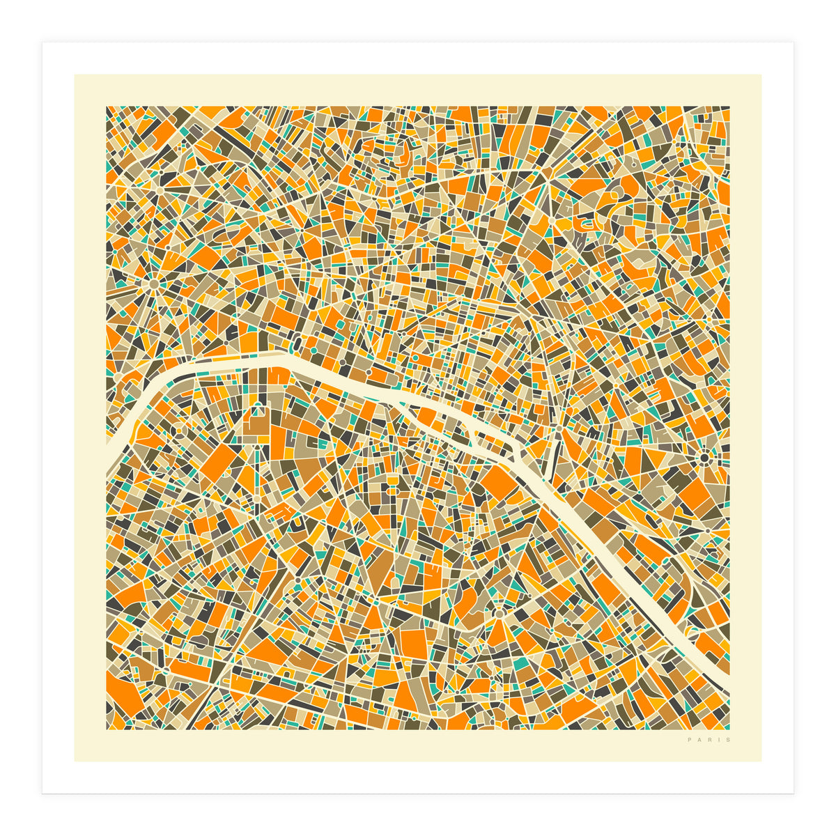 PARIS MAP (Print Only)