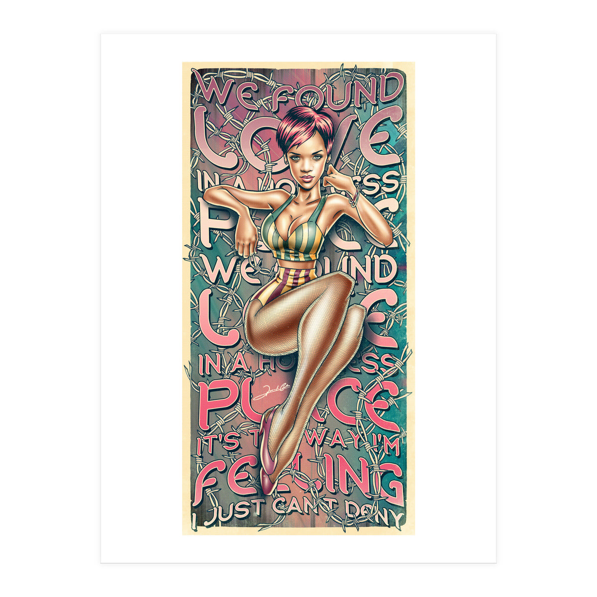 We Found Love (Print Only)