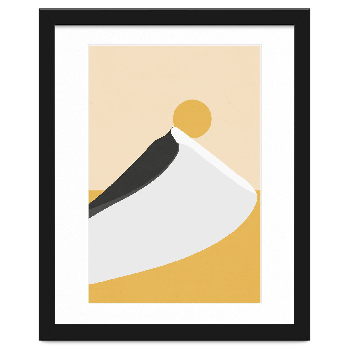 Abstract Dune - Golden Desert