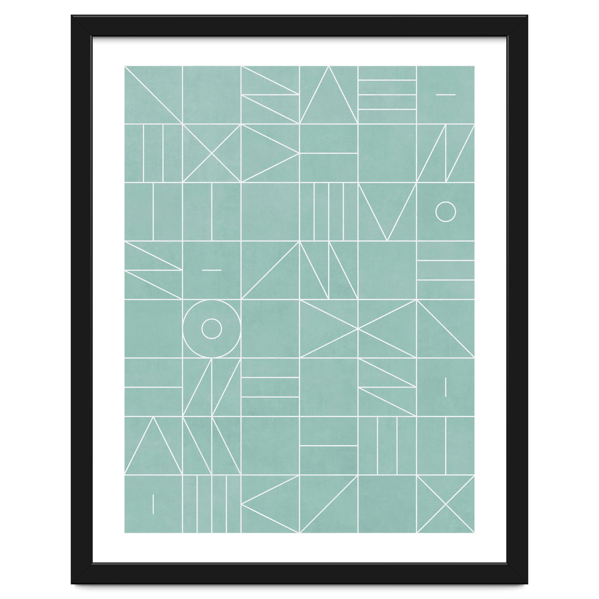 My Favorite Geometric Patterns No.7 - Light Blue