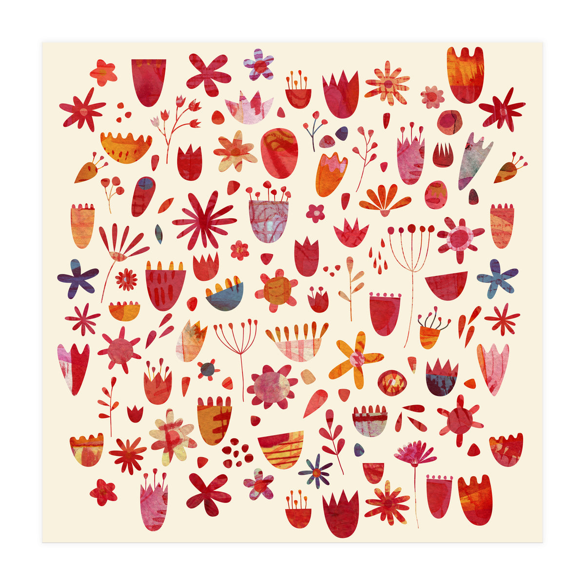 Spring Flowers (Print Only)