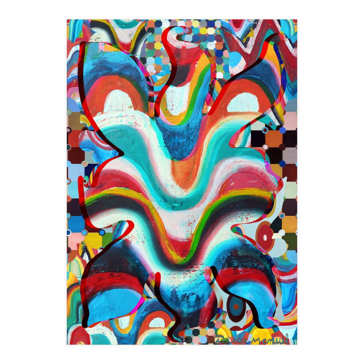 Pop Abstract 2023 Tapiz 83 (Print Only)