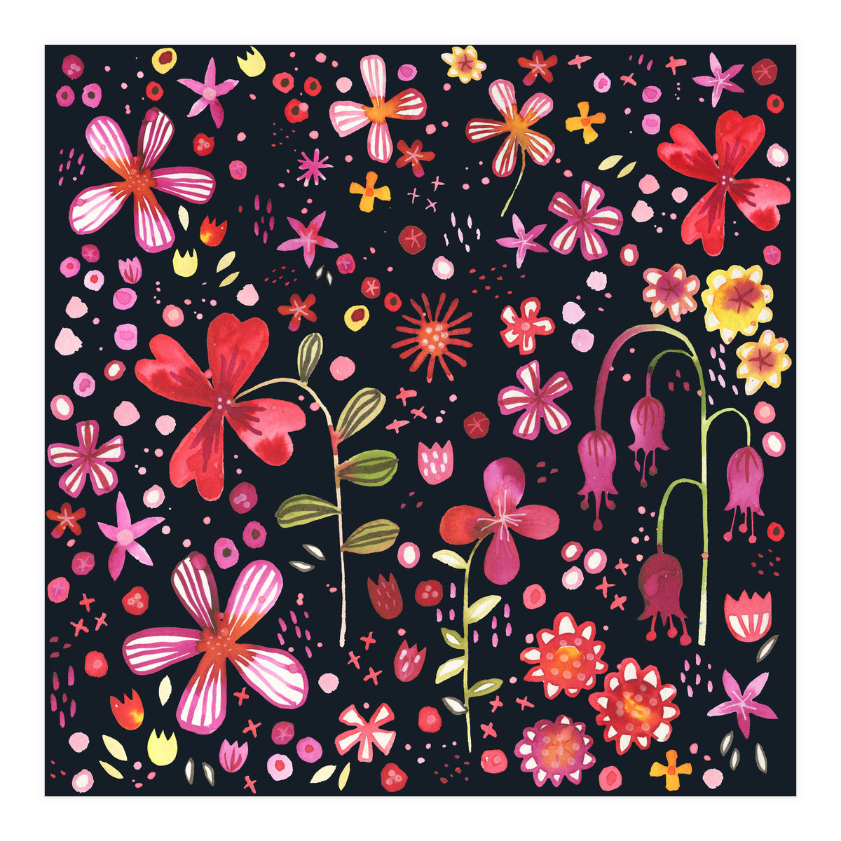 Overgrown Garden Dark (Print Only)