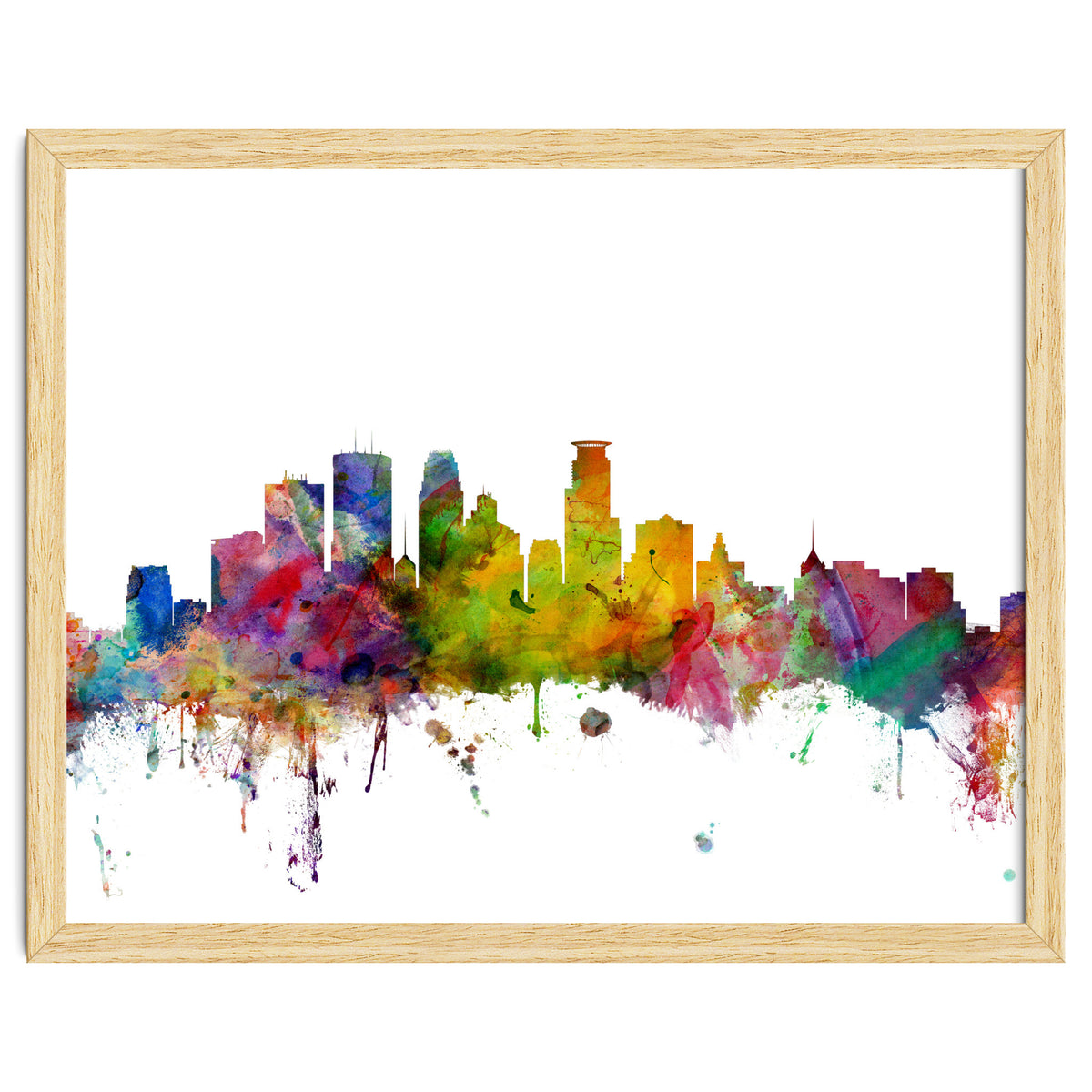 Minneapolis Minnesota Skyline