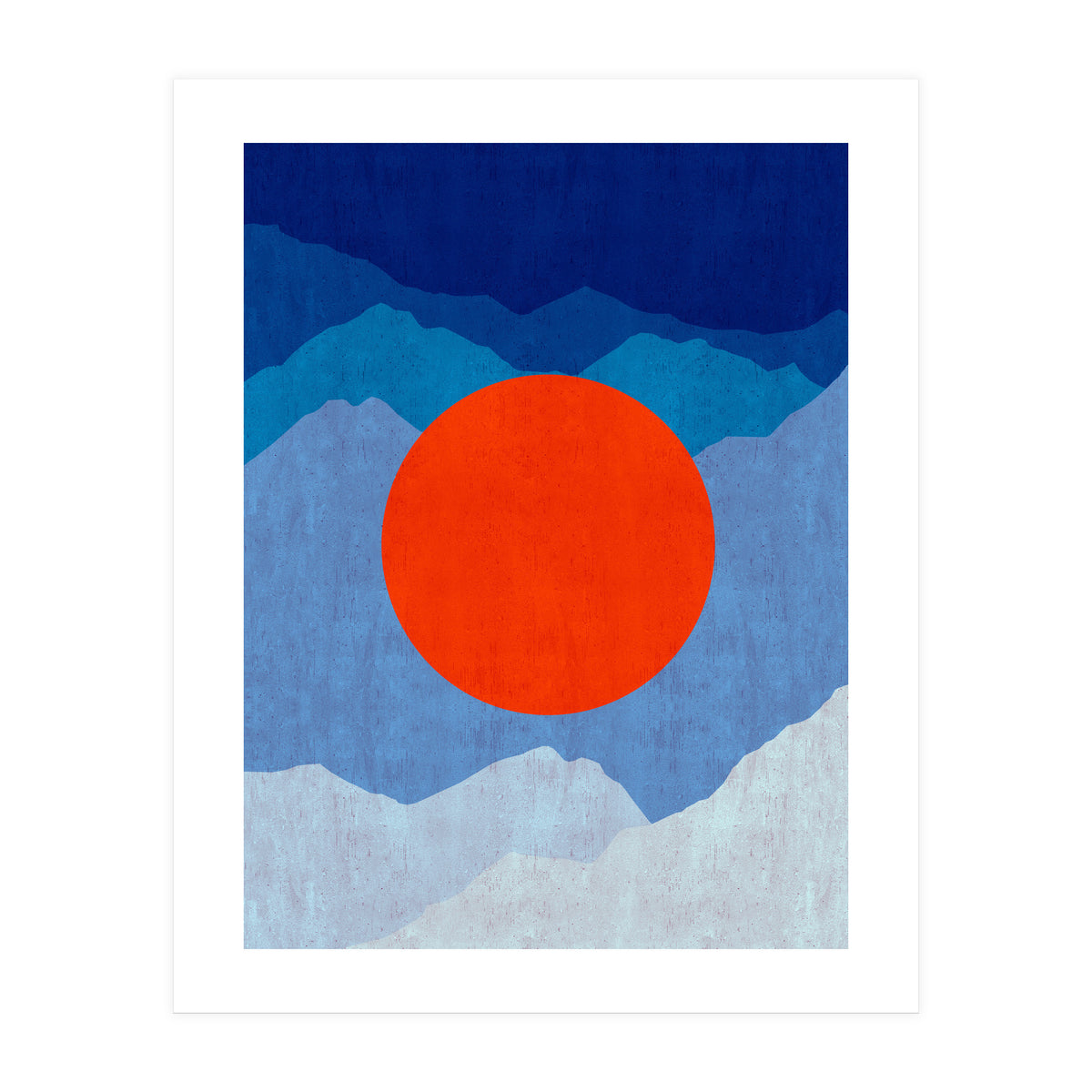 Geometric landscape II (Print Only)