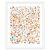 Tan Terrazzo | Eclectic Quirky Confetti Painting | Celebration Colorful Boho Happy Party Graphic thumbnail