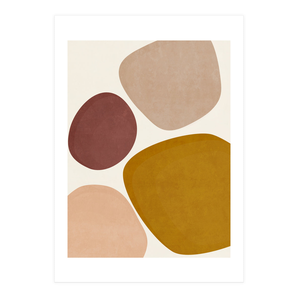 ORGANIC SHAPES - 01YR (Print Only)