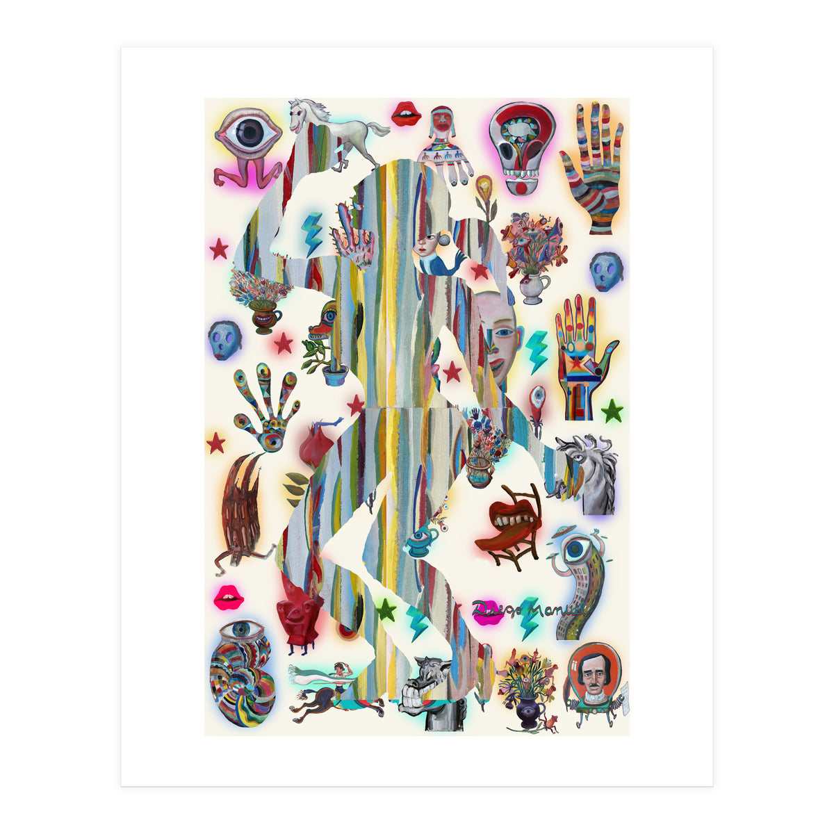 Dance Girl B 35 (Print Only)