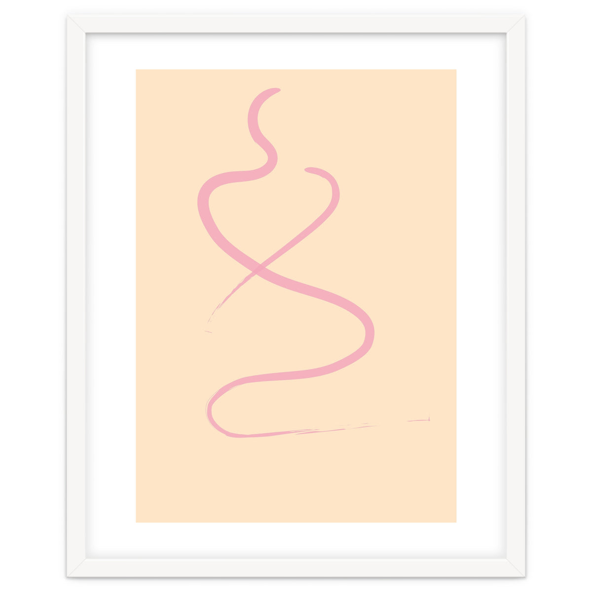 Seated line drawing No 2