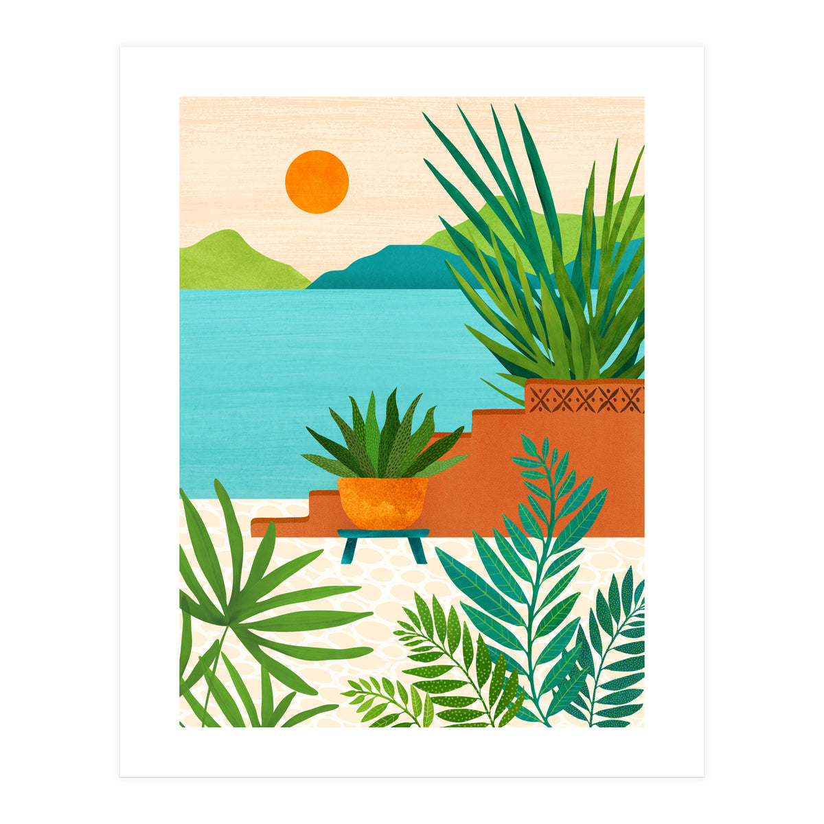 Bali Coast Sunset (Print Only)