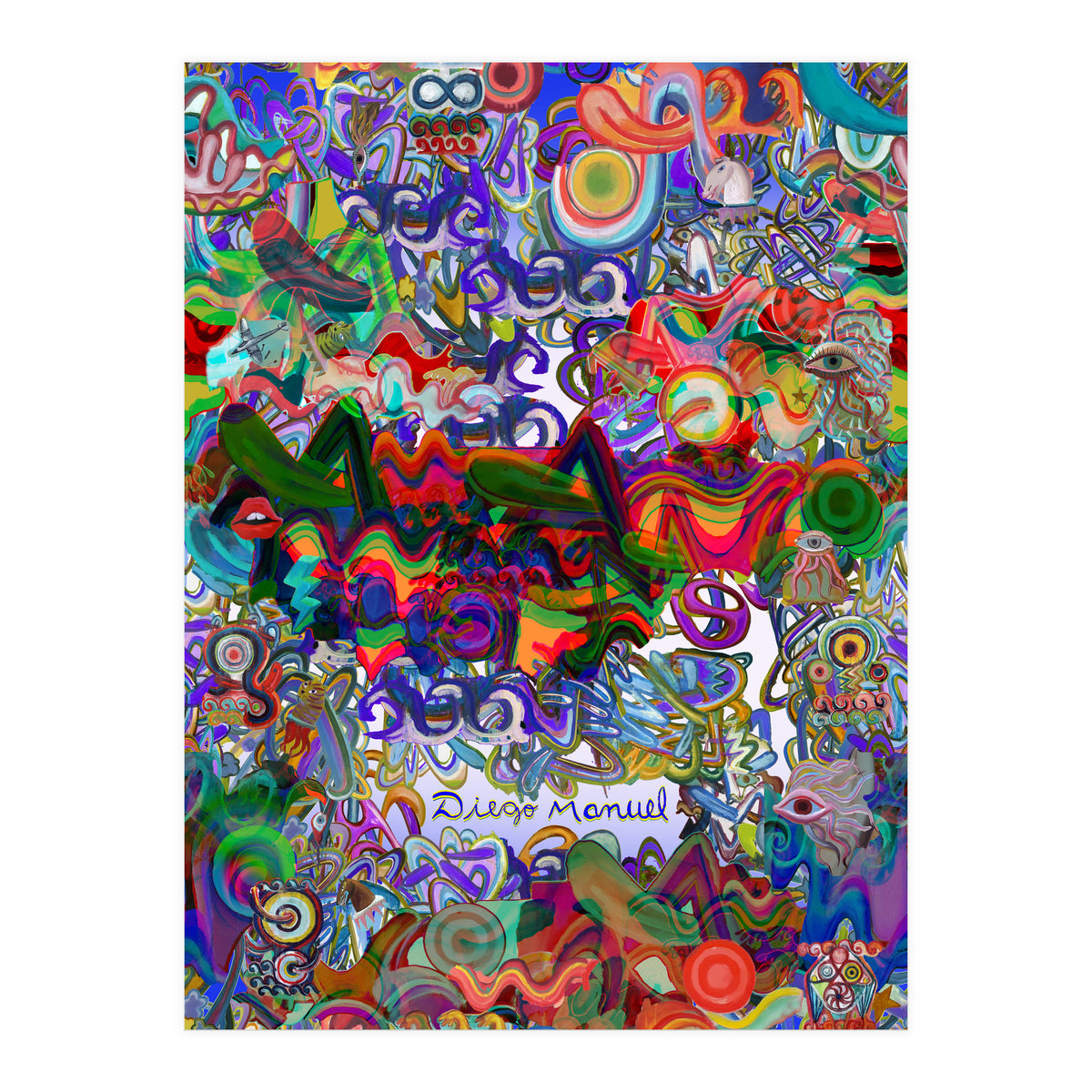 Graffitis 2021 Tapiz 15 (Print Only)