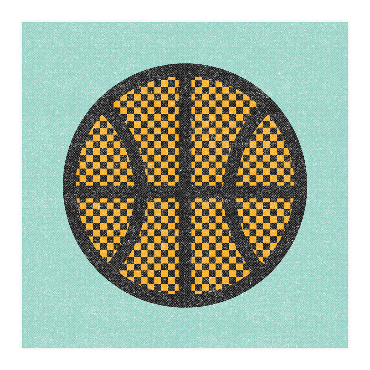 Op Art Basketball (Print Only)