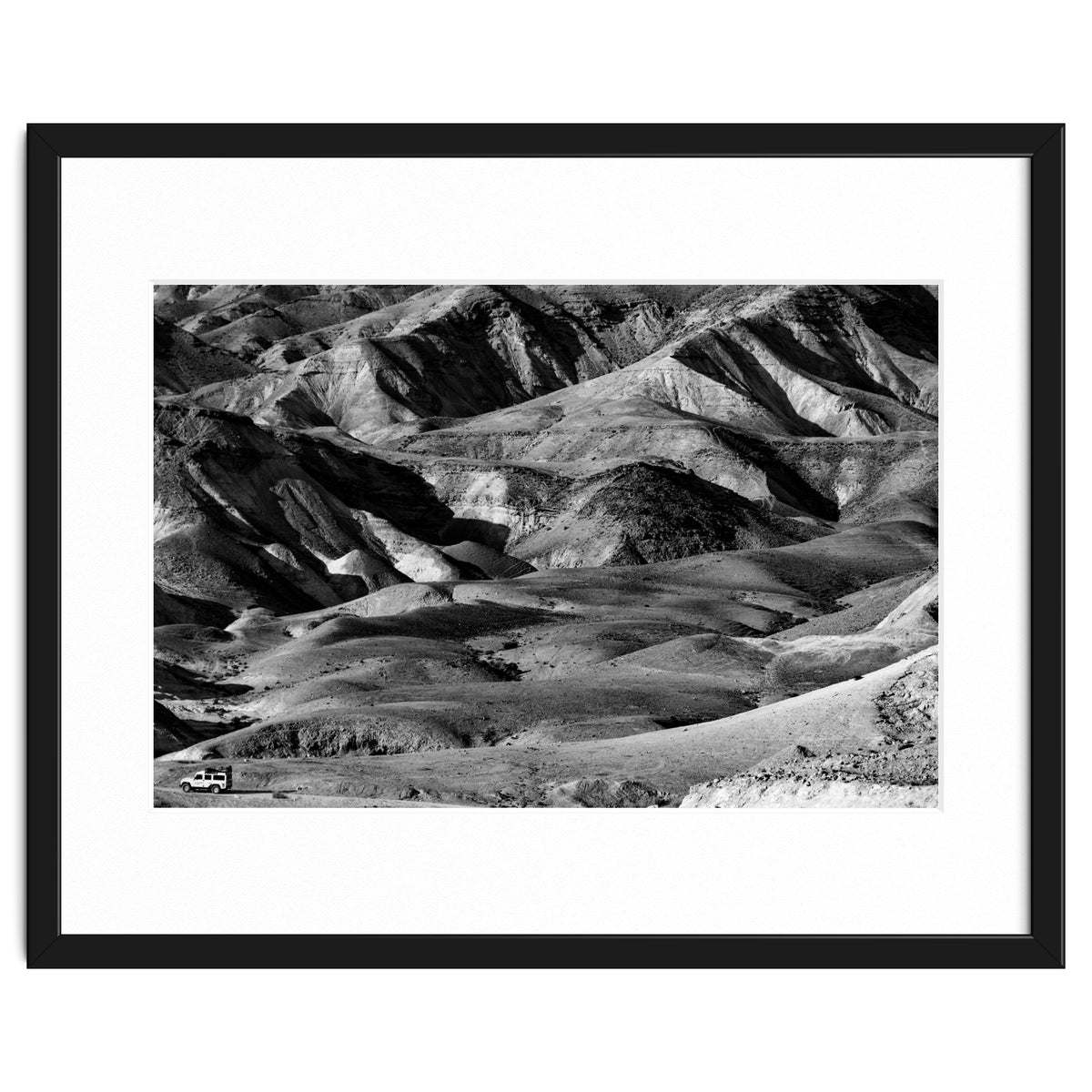 Driving across the Judean Desert