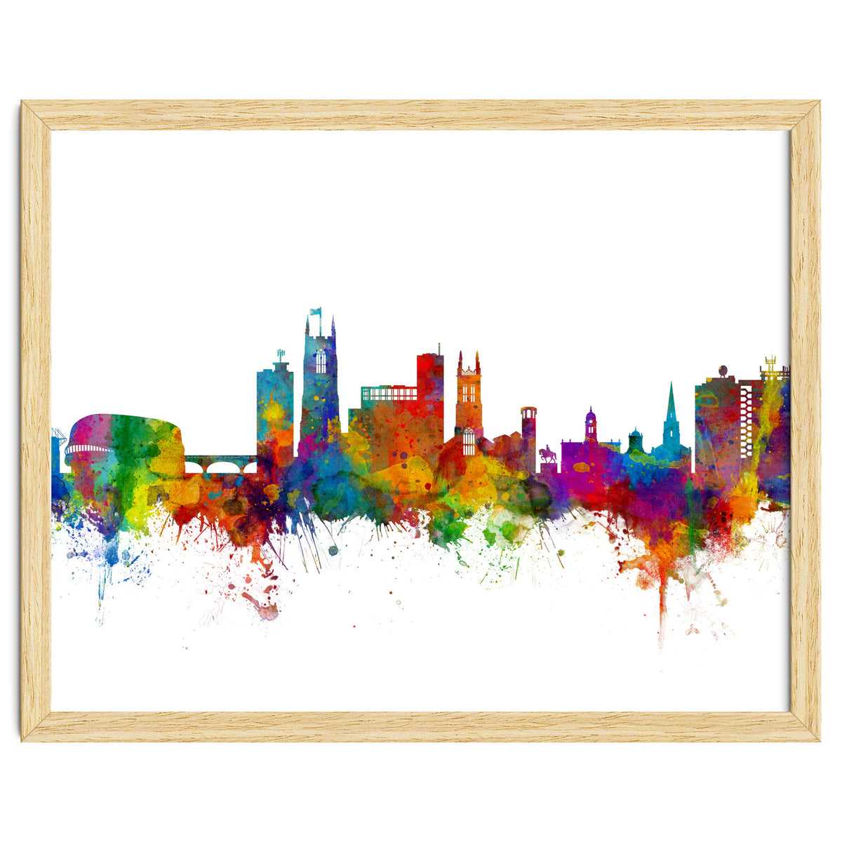 Derby England Skyline