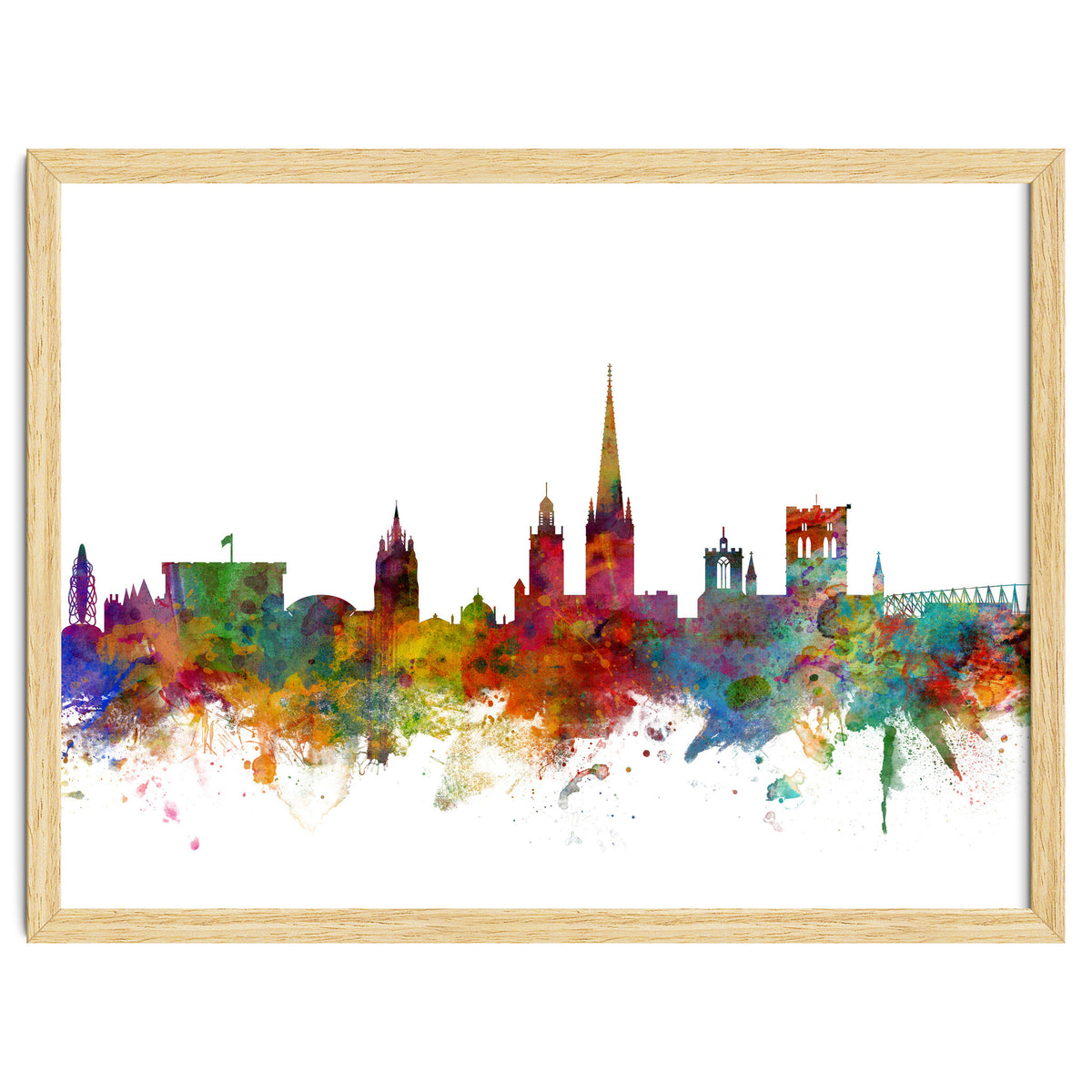 Norwich England Skyline