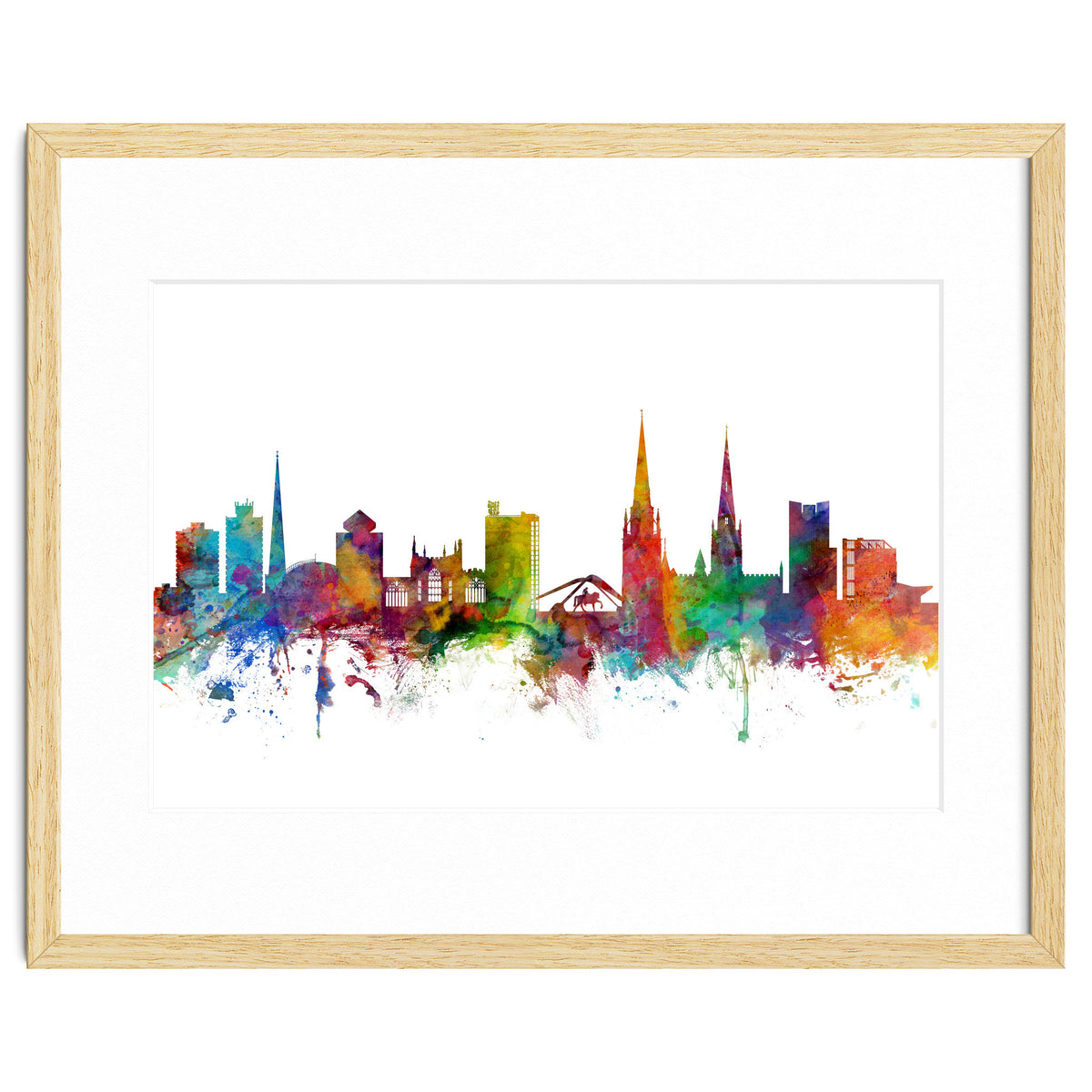 Coventry England Skyline