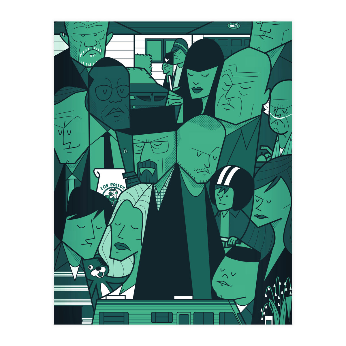 Breaking Bad Green (Print Only)