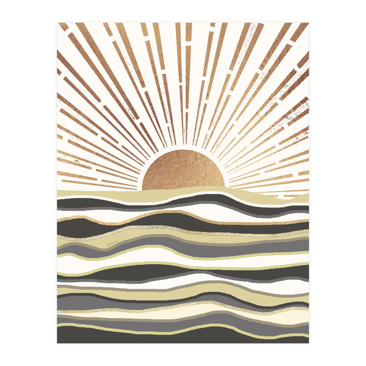 Sun Breeze-Vanilla shade (Print Only)