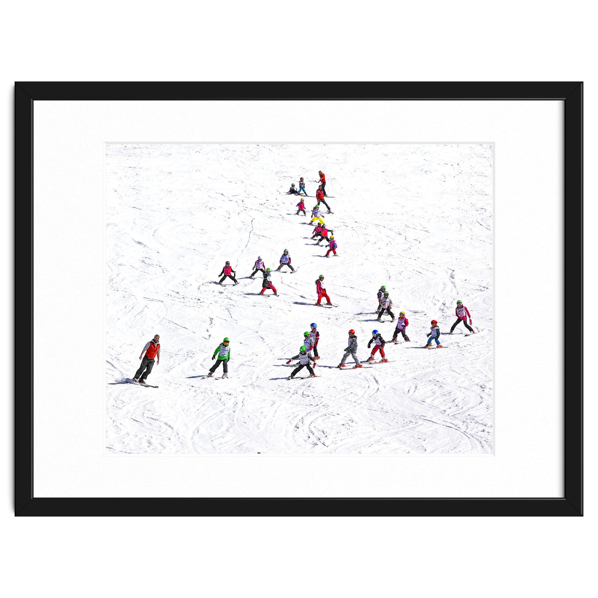 Ski school (Colour)