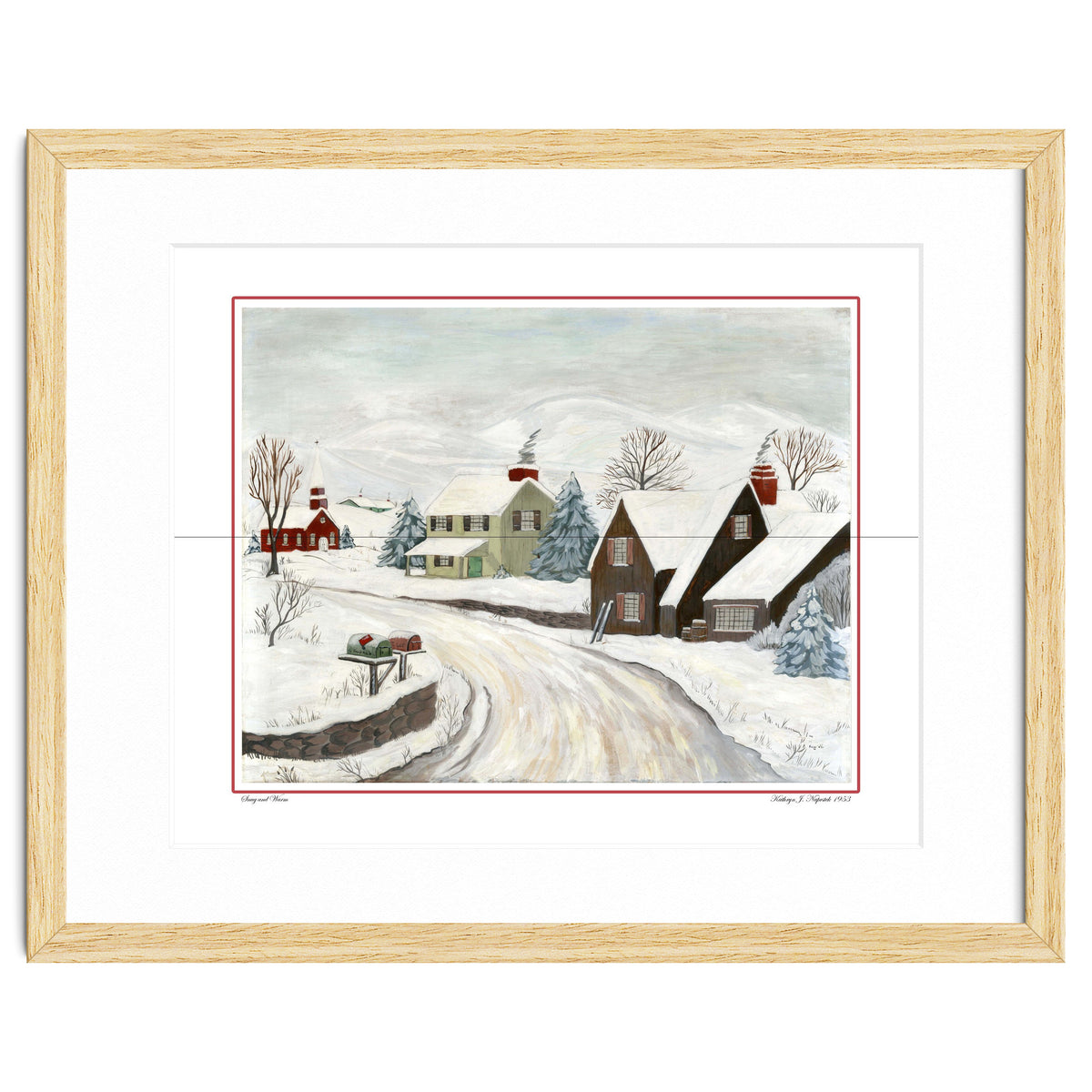 Snug & Warm Watercolor