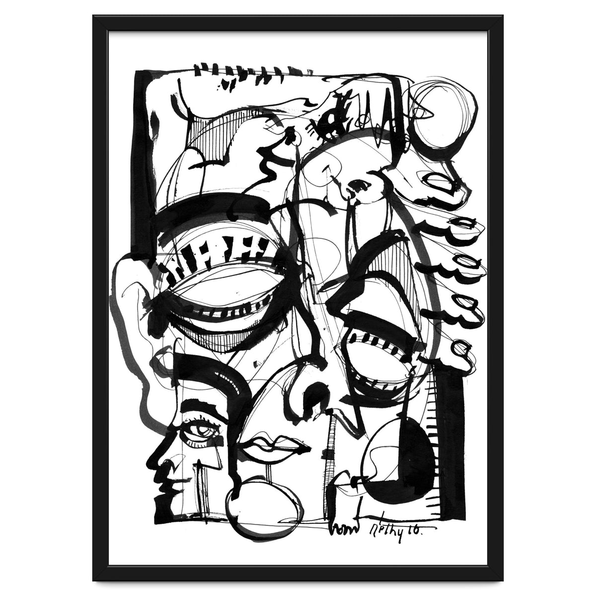 Weird Sensation - b&w