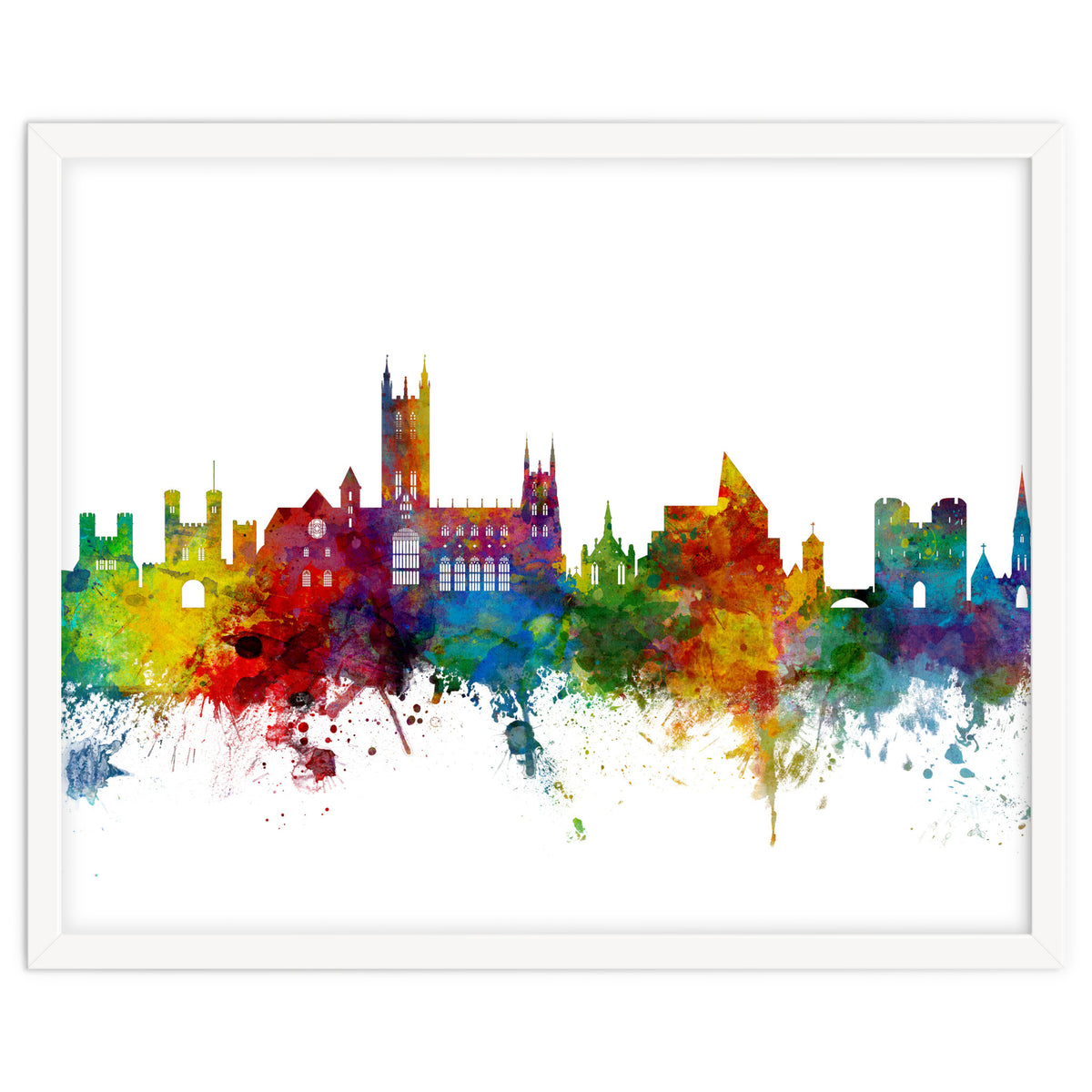 Canterbury England Skyline