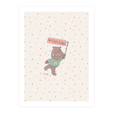 Hip Hippo Hooray (Print Only) thumbnail