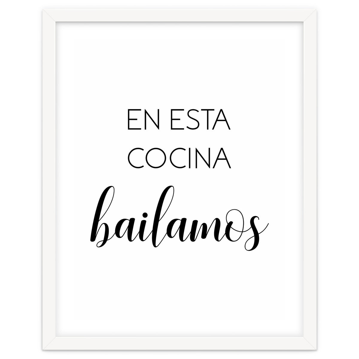 In This Kitchen We Dance (Spanish)
