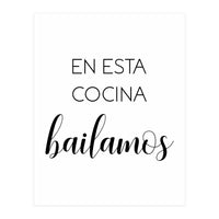 In This Kitchen We Dance (Spanish) (Print Only)
