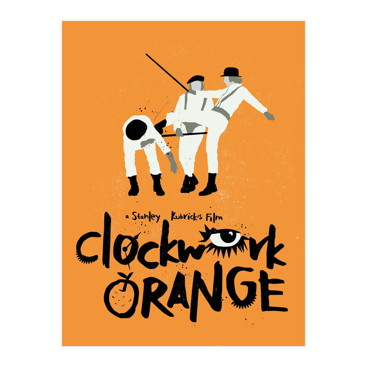 A Clockwork Orange movie poster (Print Only)