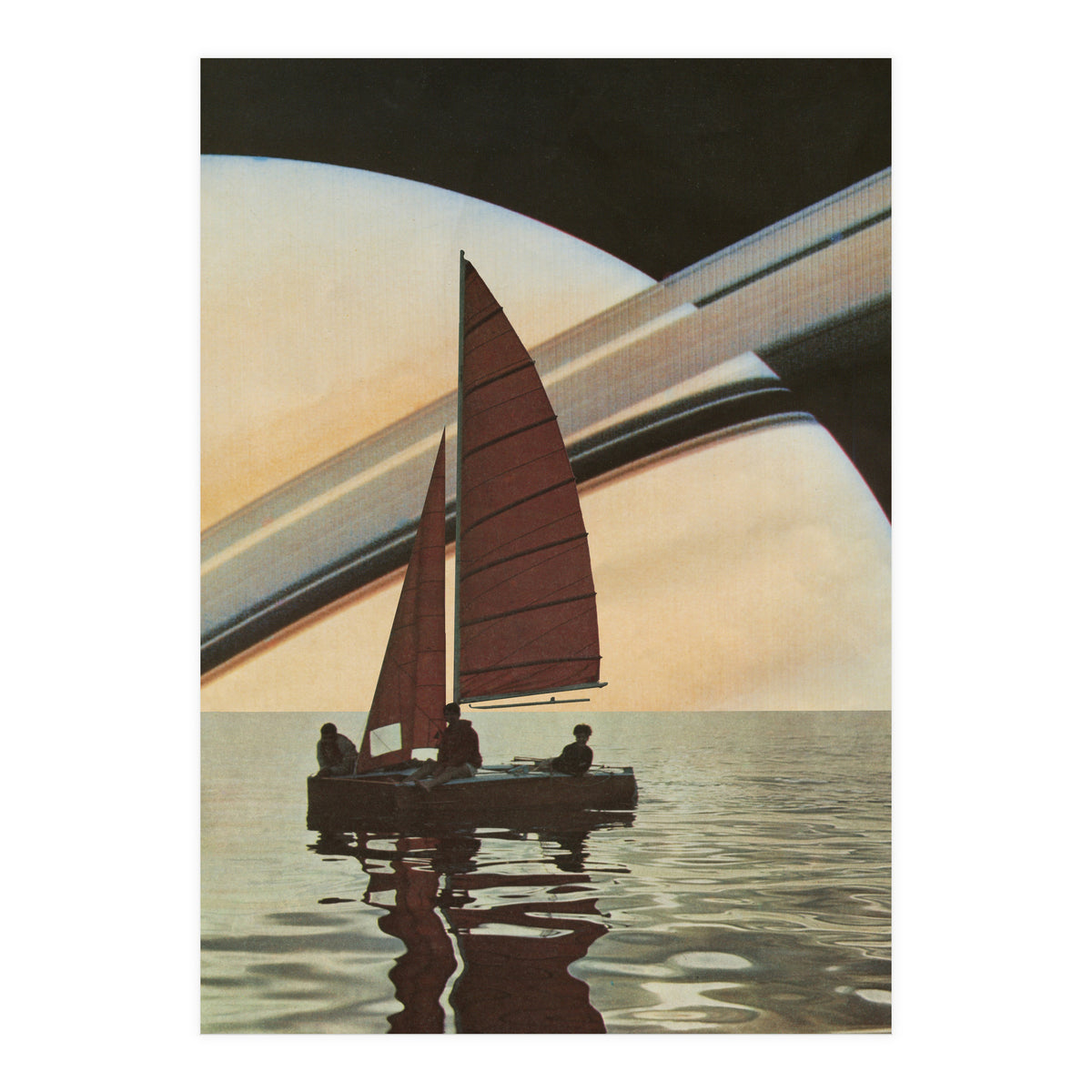 Sailing To Saturn (Print Only)