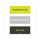 Be In Love - Rumi Quote Typography (Print Only) thumbnail