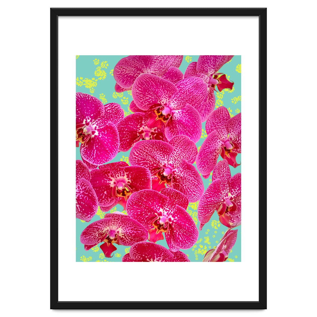 Finding My Way Back To Myself, Botanical Nature Plants Floral, Flowers Garden Colorful Boho Painting Summer Blossom