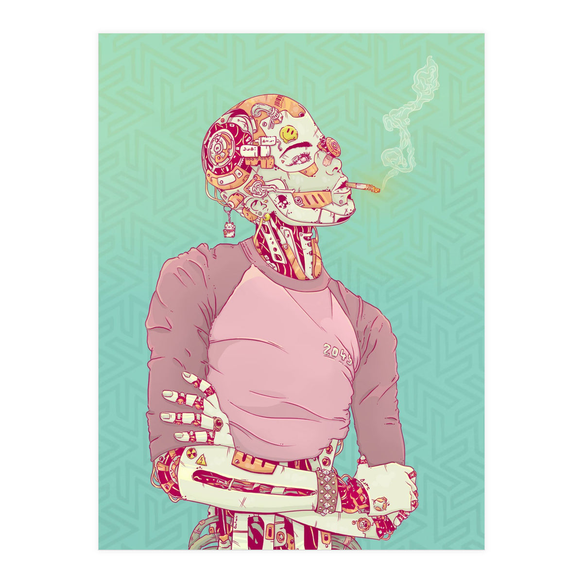 Nostalgic Lady (Print Only)