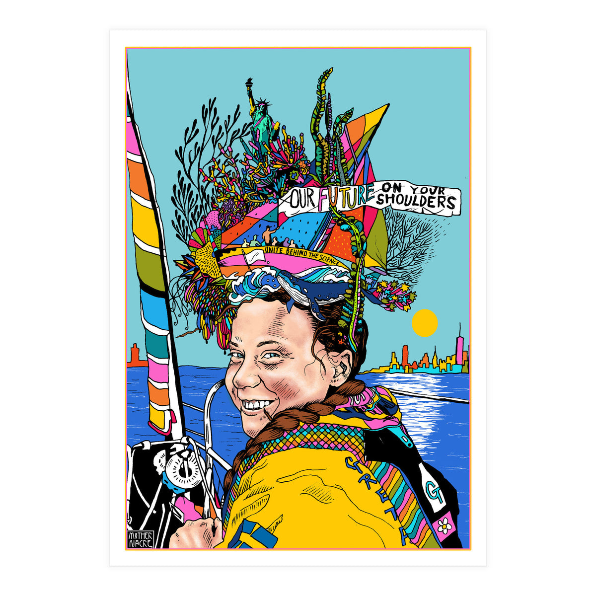 Our future on your shoulders! (Print Only)