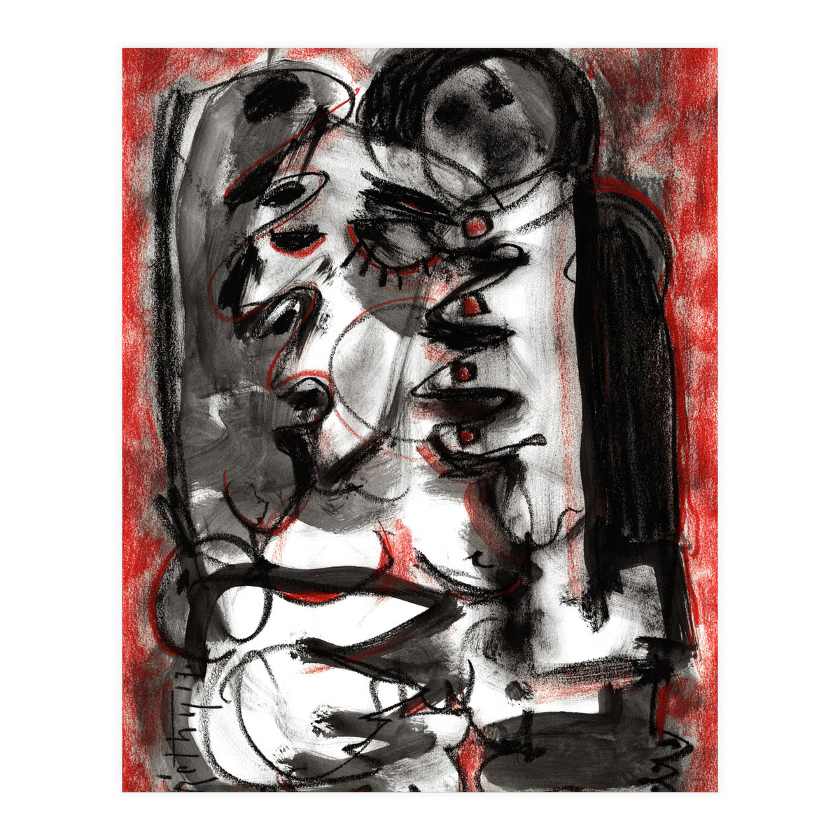 Shame - white background (Print Only)