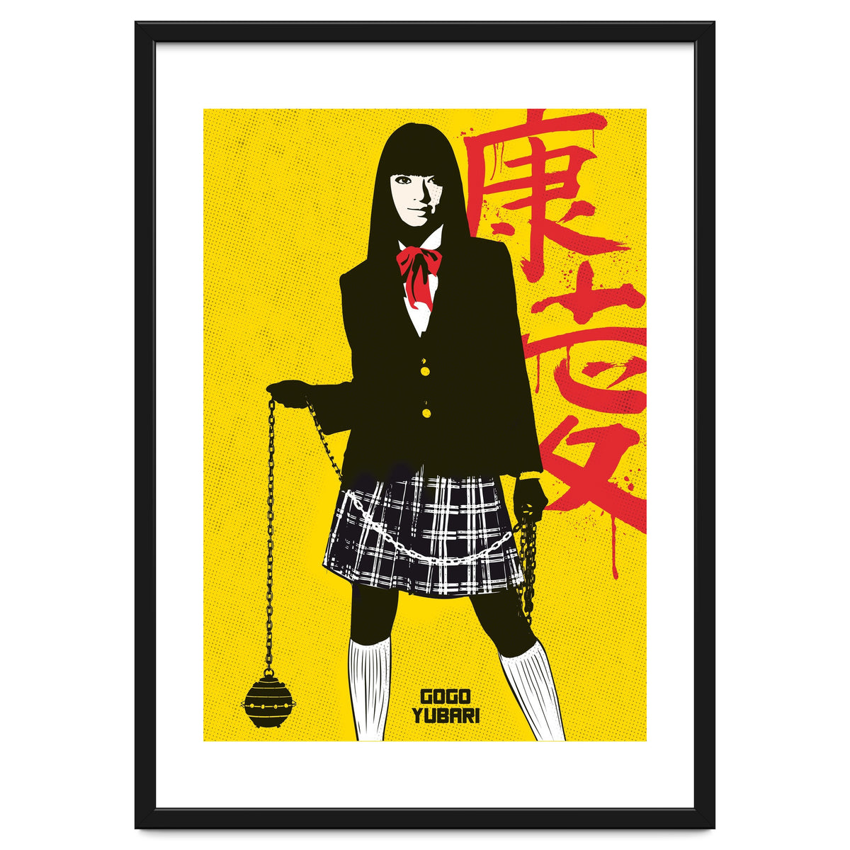 Gogo Yubari Kill Bill movie poster