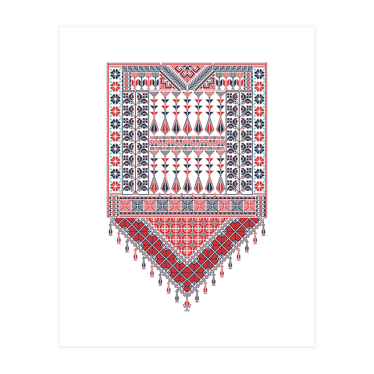 Tatreez Ornament 19 (Print Only)