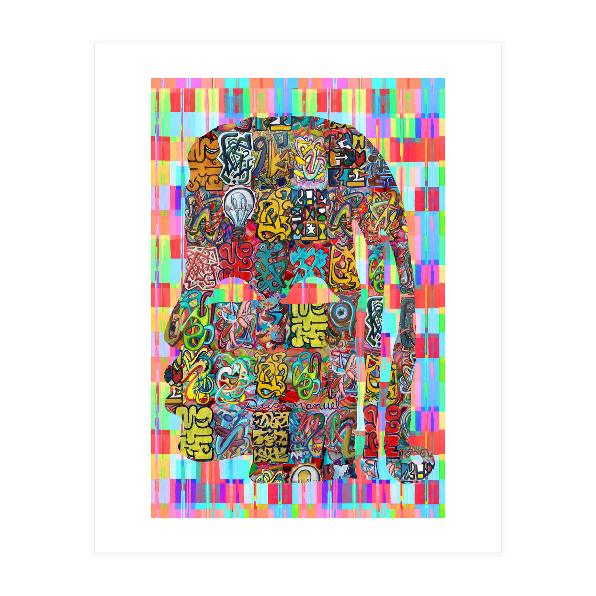 Abstracto Pop Nuevo B Nuevo 1 (Print Only)