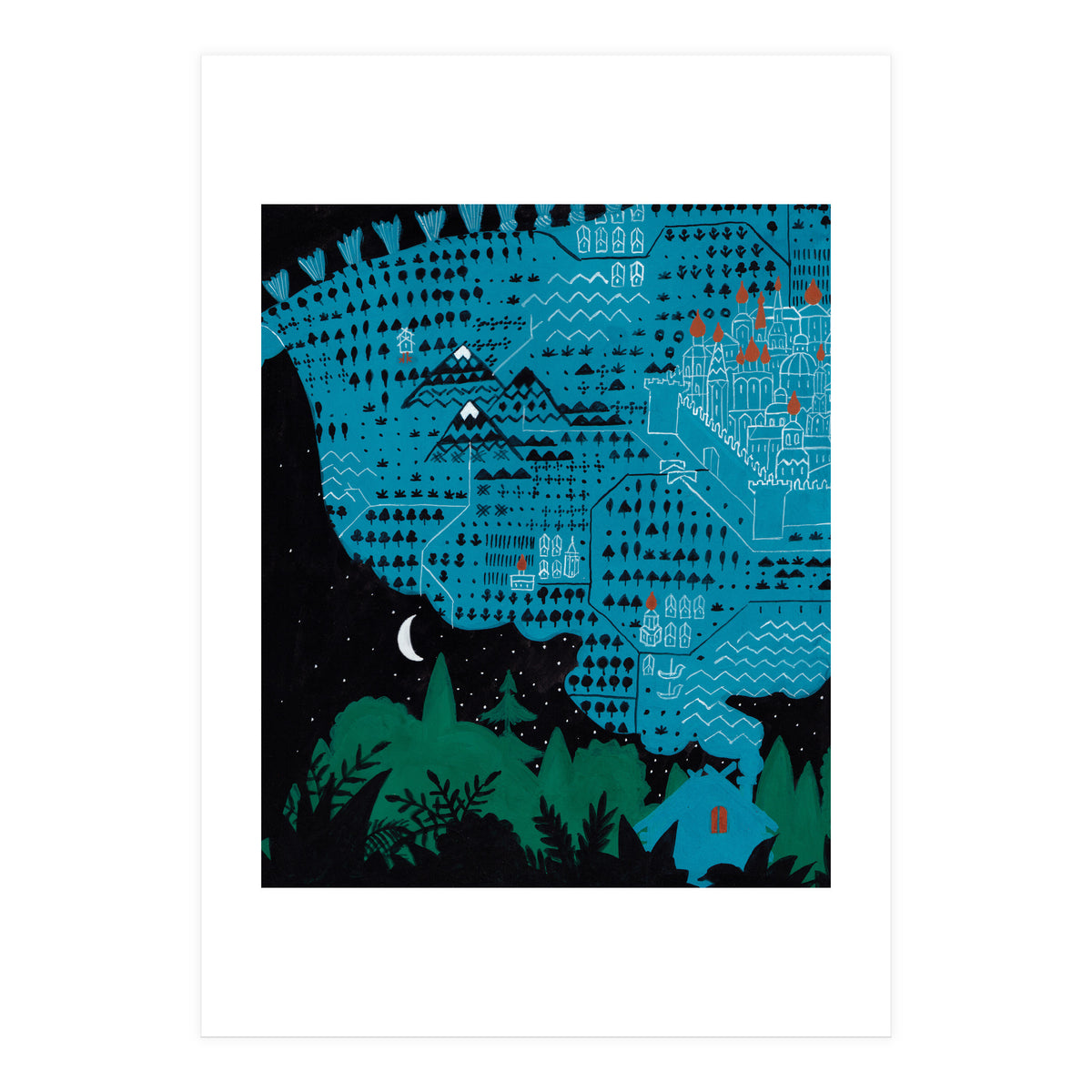 Russian Folk Tales - Go There, I don´t know where, bring me that, I don´t know what (Print Only)