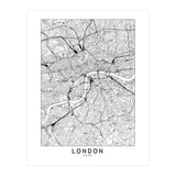 London White Map (Print Only) thumbnail