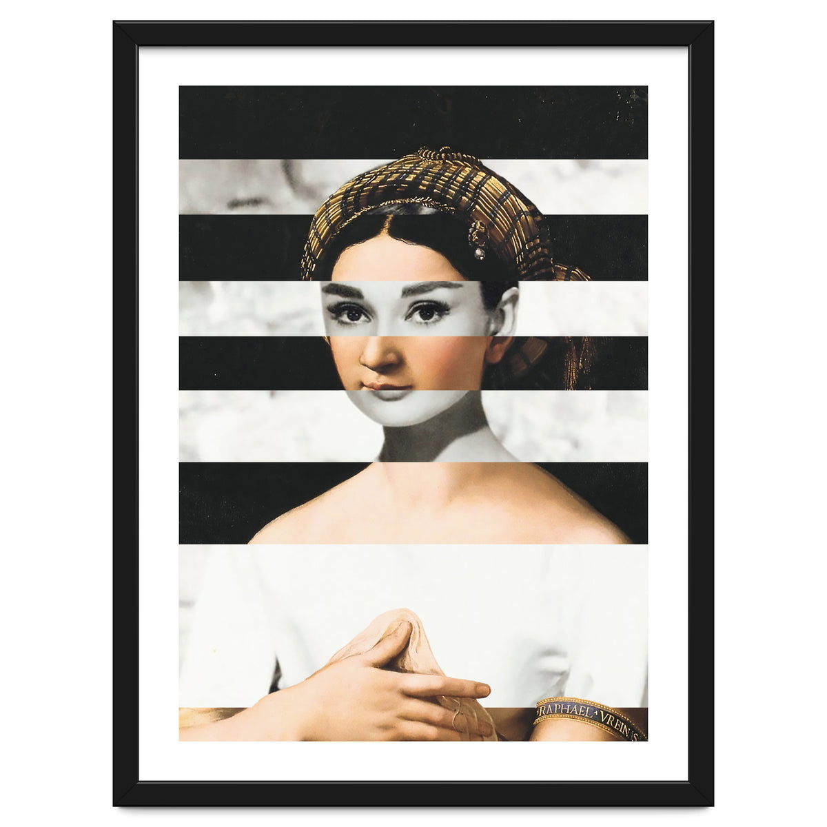Raphael's La Fornarina & Audrey Hepburn