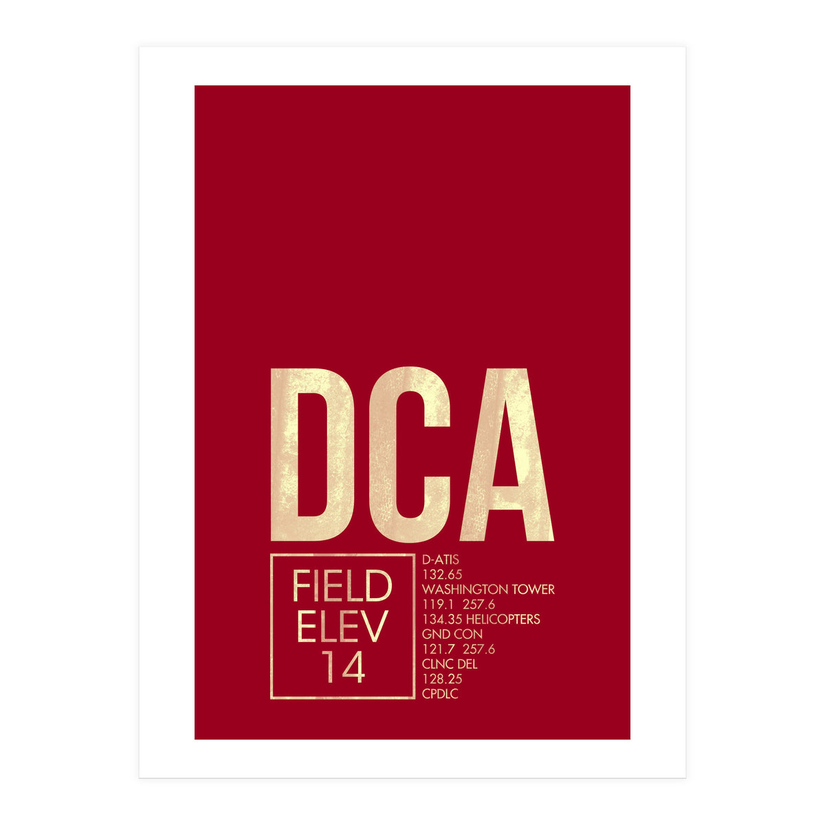 Washington Dca Atc (Print Only)